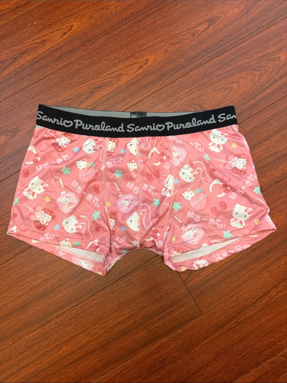 Pink Hello Kitty Kids Boxer Shorts